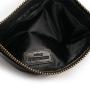 Endurable nice PU leather wallet card holder small card holder pouch with zipper
