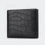 Crocodile leather genuine cowhide soft leather rfid card wallets cash slim wallets
