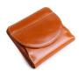RFID Leather Wallet Ladies Short Oil Wax Leather Wallet