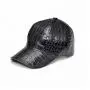 Custom Casquette Gorras Promotional Designer Alligator/Crocodile Skin Hat Baseball Cap For Man Manufactures