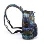 OEM ODM Custom Trendy Fashion Luxury Genuine Real Snake Skin Women Men Casual Sequin Backpack Bag