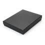 2018 new simple bifold leather men slim wallet case with PVC flap