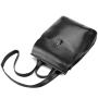 Lovevook backpack women genuine pu leather laptop backpack.
