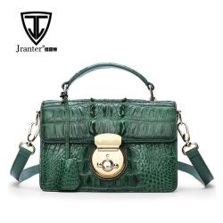 High-end exotic leather lady shoulder bag luxury crocodile handbag