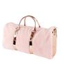 Novel pink fur fashion women handle with shoulder strap outdoor gym bags for women