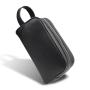 Customs design leather make up cosmetic bag with logo