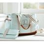 Stock Multi-function Canvas Tote Toddler Bag With Changing Mat Designer Diaper Bag