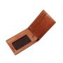 Slim front pocket Men's RFID vegetable tanned leather wallet