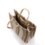 Promotional style canvas lady handbag with strap popular shoulder bag tote bag for women