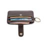 Best selling genuine cow leather purse for casual men,thin small card bag