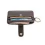 Best selling genuine cow leather purse for casual men,thin small card bag