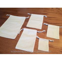 Muslin Cotton Drawstring Pouch