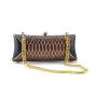 Custom Made High Quality Luxury Fashion Elegant Real Snake Skin Leather Metal Frame Women Ladies Evening Clutch Bag Handbag
