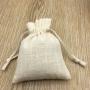 Cross Rosary Bags, Baptism or Communion Bags, 3"x4" Cotton Muslin Pouches