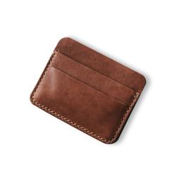 Minimalist leather card holder business credit card holder