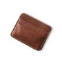 Minimalist leather card holder business credit card holder