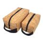 New design cork wash bag cork leather toiletry bag for men