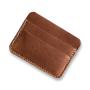 Minimalist leather card holder business credit card holder