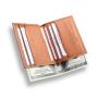 2018 new design extra capacity mens leather slim RFID wallet