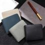 Super thin men's wallet genuine leather brief wallet