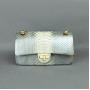 OEM ODM Customize Snakeskin Leather Classic Luxury Fashion Women Lady Crossbody Sling Square Handbags Bags