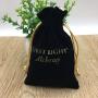 Custom Jewelry Velvet Ring Bag With Drawstring