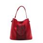 designer leather handbag fashion studded organic tote bag wholesale