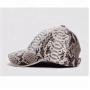 Gorras De Beisbol Wholesale Customized Men Genuine Snake Skin Leather Strapback Sport Baseball Caps Hats Manufacturer