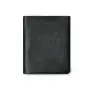 Simple comfortable soft leather mini wallet with coin pocket with RFID blocking