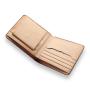 Handmade natural vegetable tanned rfid leather wallet
