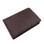 Nice Leather Trifold Mens Wallet RFID Blocking Wallet ID Window Travel Wallet