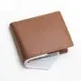Napa nice cowhide leather trifold wallets coin wallets RFID blocking