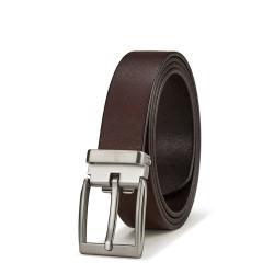 Mens leather strap business casual leather belt