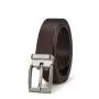 Mens leather strap business casual leather belt