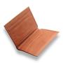 2018 new design extra capacity mens leather slim RFID wallet