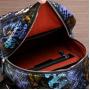 OEM ODM Custom Trendy Fashion Luxury Genuine Real Snake Skin Women Men Casual Sequin Backpack Bag