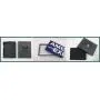 Endurable nice PU leather wallet card holder small card holder pouch with zipper