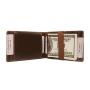 Customized minimalist money clip card holder wallet RFID money clip with elastic band