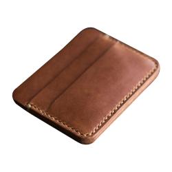 Minimalist leather card holder business credit card holder
