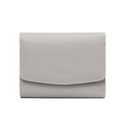 Trendy design 3 fold leather purse for women