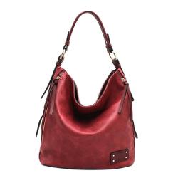 ladies tactical leather shoulder tote handbag top handle satchels purse bag for women China manufacturer