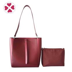 2018 luxury ladies hand bags 2 piece tote set ladies sets purses handbags women
