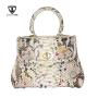 Vintage Genuine Snake skin Leather Women Handbag