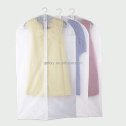 Gelory New Arrivals Design Dustproof Cover Protector Peva Suit Garment Bag Clothes Storage Bag