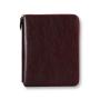 Custom Zipper Notepad Multi-functional Leather Notebook Work Book 80 Sheets Printed Promotion