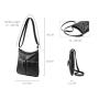 Lovevook women shoulder bag strap luxury crossbody messenger bags female PU leather fashion small flap bag