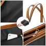 Lovevook brand custom fashion laptop tote bags woman purses and handbags waterproof high capacity laptop handbags for women