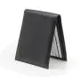 Pebbled Leather RFID Blocking Wallet Slim Bifold Credit Card Wallet