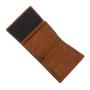 Nice Leather Trifold Mens Wallet RFID Blocking Wallet ID Window Travel Wallet