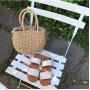New Summer Straw Personality Small Tote Refreshing Rattan Beach Handbag Fashionable Ladies Handbags